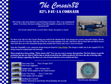 Tablet Screenshot of corsair82.com